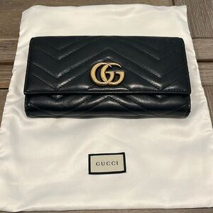 Gucci Wallet - GC Marmont Continental Wallet